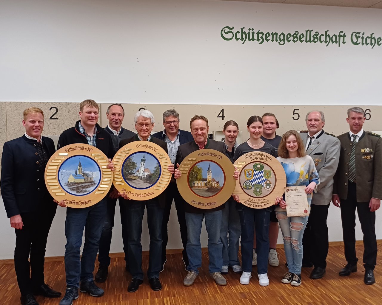 Siegerehrung Sektionschießen 2024